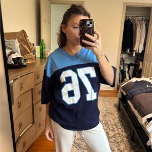 Blue edikted Jersey Top